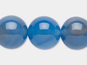 Blue Agate Beads